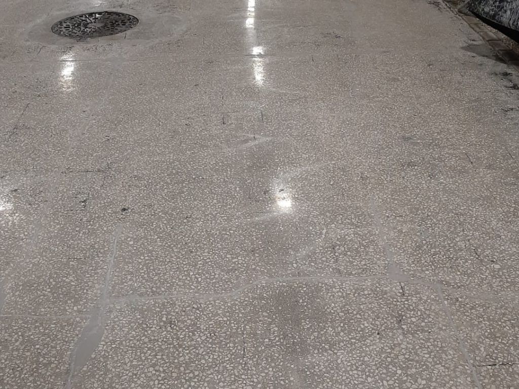 Trabajos realizados de hormigón pulido en Granada