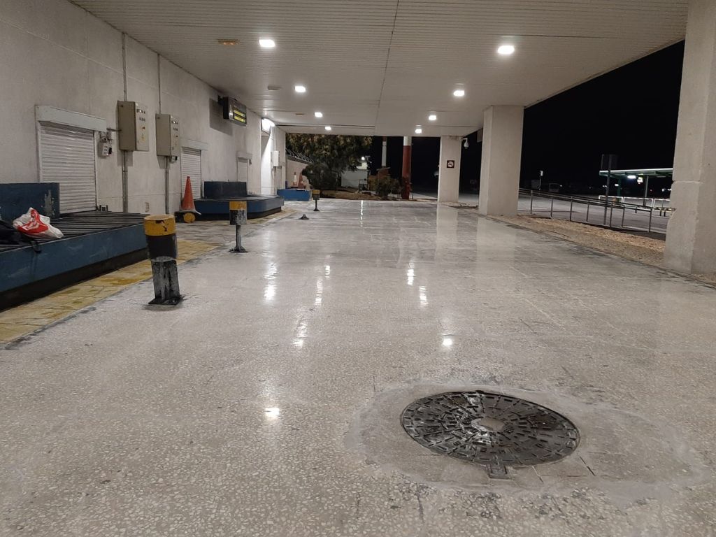 Trabajos realizados de hormigón pulido en Granada